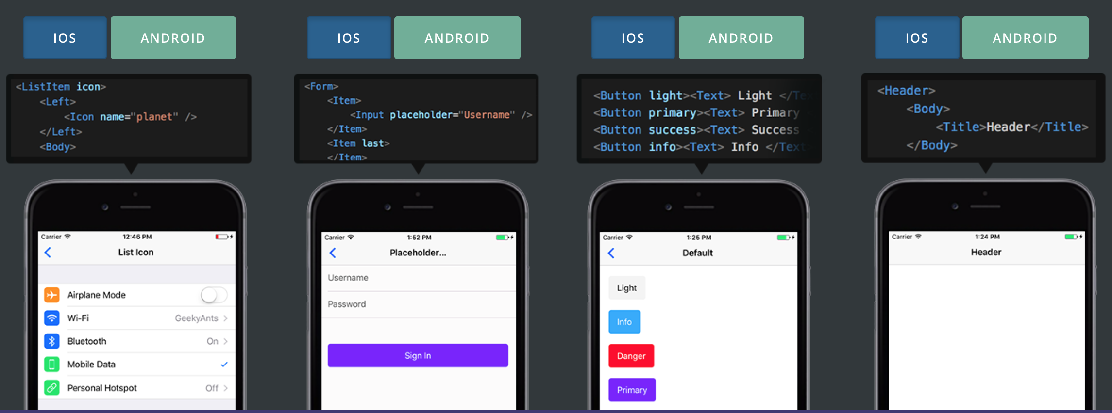 Native ui. Мобильное приложение на React native. React native Интерфейс. Примеры интерфейса реакт. Нативные приложения Android.